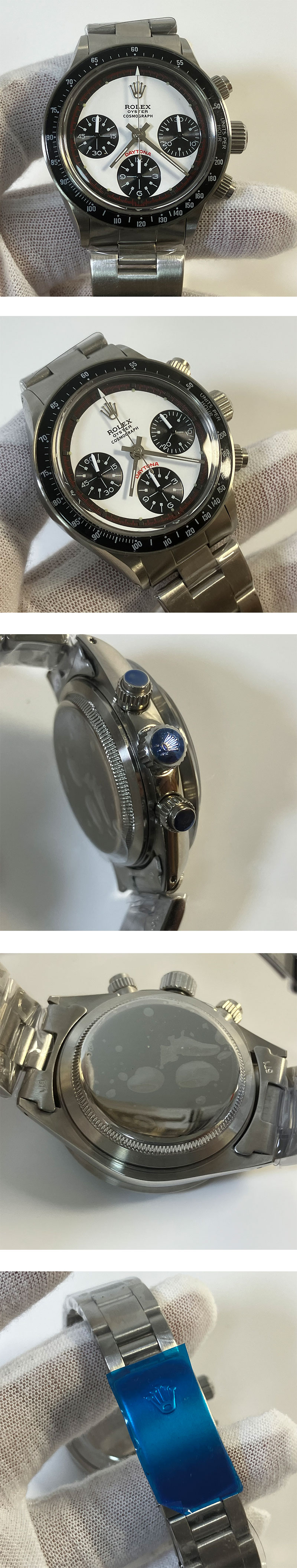 【洗練された存在感】メンズ腕時計 ロレックスデイトナコピー時計6263 / 自動巻き(パンダ文字盤)